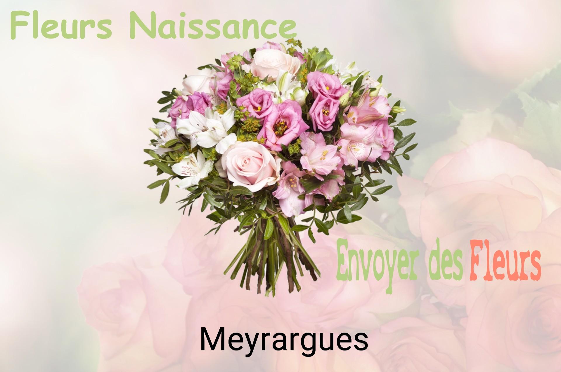Bouquet de fleurs de naissance livré à Meyrargues